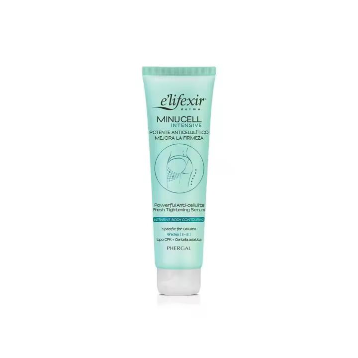 Phergal MINUCELL INTENSIVE - Serum Anticelulítico - Reducción de Nódulos de Grasa - Masaje Ascendente - 150 ML - 1