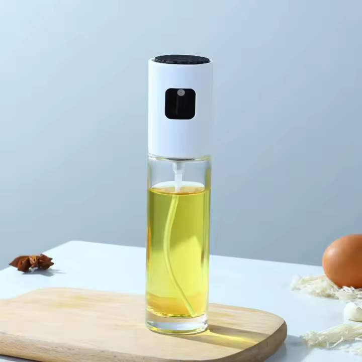 Botella de aceite en aerosol, pulverizador de aceite de acero inoxidable - 1