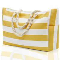 Bolsas de Playa para Mujer, Bolso Grande impermeable con Cremallera, Bolso de Playa, impermeable, Hardy, Bolso de Piscina, Bolso large, Claro Green - details 4