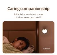 Lámpara LED De Sensor De Movimiento Recargable Magnética Redonda Para Armario Pasillo Cocina Dormitorio Escaleras Luz De Emergencia Nocturna - details 4