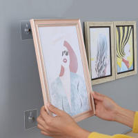 Gancho Adhesivo Para Pinturas Y Fotografías 10/20 Piezas Resistente Al Agua Para Cocina Y Baño Sin Necesidad De Perforación Accesorios De Cocina Y Baño - details 2