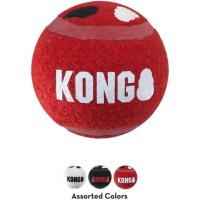 KONG SIGNATURE SPORT 3-PK PELOTAS DE TENIS PARA PERROS XS - details 1