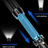 Lámpara De Mano KDULIT Con Doble Función De Autodefensa Y Iluminación Super Brilla Telescopio Recargable Para Exteriores - details 4