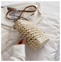 Bolso de Mujer JIOMAY 2023 Verano Bolsos de Mano de Diseñador Bolso de Hombro de Playa con Mango de Madera Cierre de Cordón Tejido de Poliéster - details 8