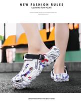 Sandalias De Verano Para Hombre Con Estampado De Camuflaje Zapatillas De Plataforma Exterior Clogs Sandalias De Playa Para Mujer EVA Suave Para Interior Resistentes Al Desgaste Antideslizantes Tallas Reales - details 7