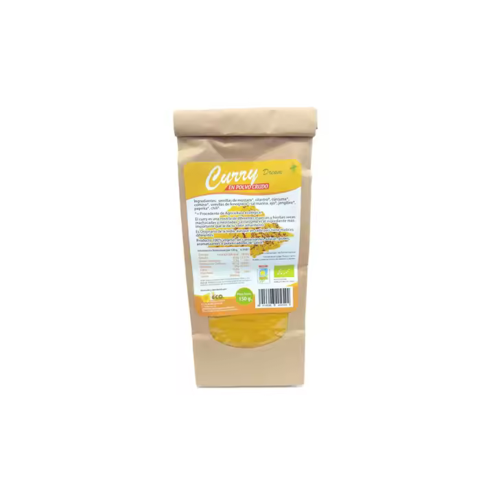 Curry en Polvo Bio 150g - Dream Foods - Mezcla de Especias y Hierbas - 1