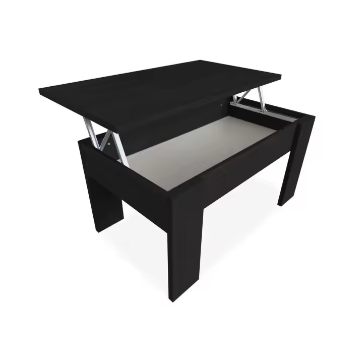 Duérmete Online - Mesa de Centro Elevable Gala - Melamina Alta Calidad - 1