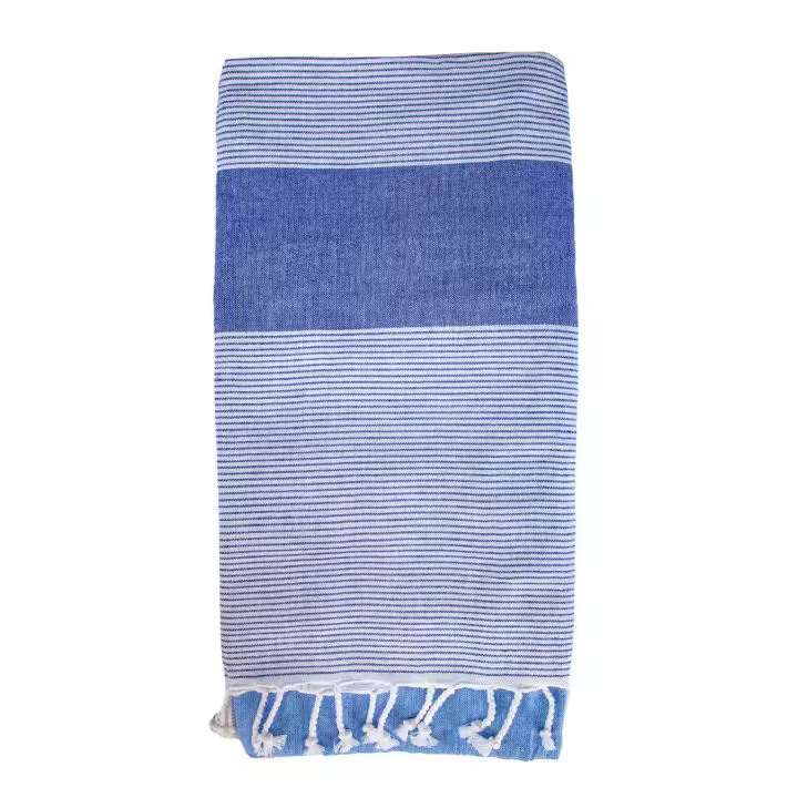 SUN & SURF Fouta de Playa Individual 100% Algodón 90x170 cm - Toalla Ligera y Versátil Tipo Pareo - 1