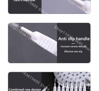 Cepillo De Baño Micro Nylon Anticaspa Cepillo De Limpieza Para Ducha Agujero Del Teléfono Móvil Espacio Entre Los Poros Herramienta De Limpieza Para Inodoro Accesorio De Toilete - details 14