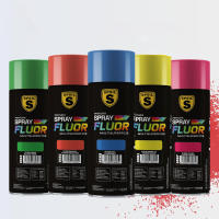 Pintura en Spray Fluorescente Multicolor  Profesional 200ml – Uso en Metal, Madera y Plástico – Alta Cobertura, Interior y Exterior - Variedad de Colores - details 0