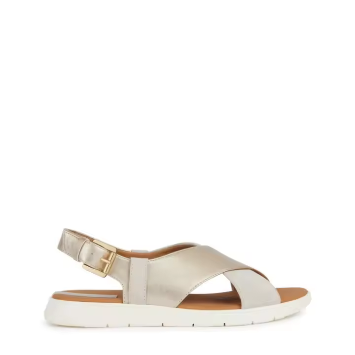 Geox Shoes Sandalias Modelo D45Nnb Para Mujer Color Beige - 1