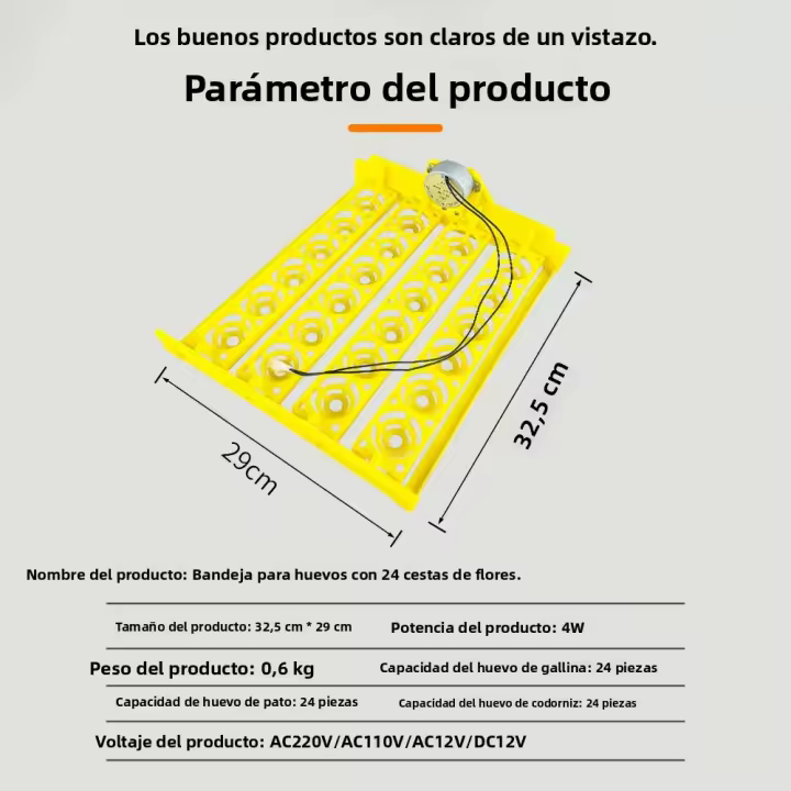 Incubador De Huevos Con Girador Automático 45° Para Aves De Corral Equipo De Incubación Para Ponedoras De Pollo Cucarachas Y Aves Silvestres - 1