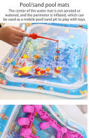 Juguetes Para Bebés Matriz De Juego Con Agua Inflable Para El Tiempo En El Estómago Desarrollo Temprano Para Infantes Y Niños Pequeños Material PVC Tamaño 66*50 Cm - details 8