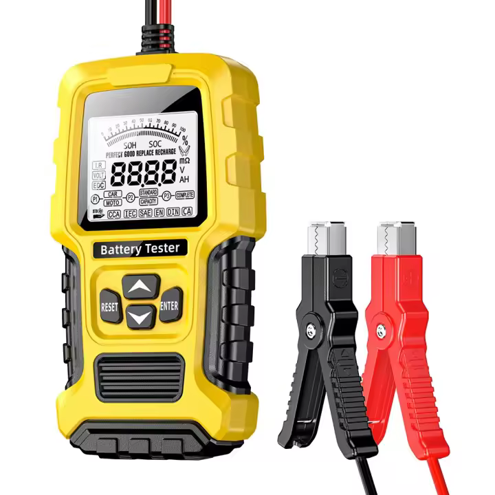 Testero De Batería De Coche 12V 24V Analizador De Sistema De Batería Para Coche Y Motocicleta Herramienta De Prueba De Carga Y Arranque - 1