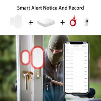 Sensor De Puerta Y Ventana ZigBee Con Alarma De Alerta Magnética Wireless Compatible Con Alexa Google Home Tuya Smart Life - details 5