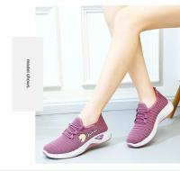 Zapatos De Mujer Estilo Coreano Casual Con Diseño De Pétalos Pequeños Zapatos Deportivos De Tela Antigua Pekín Para Caminar En Otoño - details 15