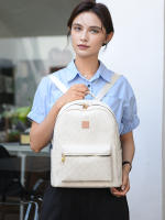 Mochila nueva de gran capacidad para mujeres que viajan diariamente, mochila informal de PU para estudiantes, bolso para mujer - details 13
