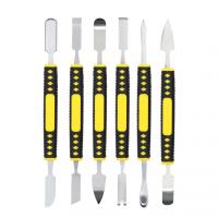 Kit De Herramientas De Reparación 6PCS Abrazadera De Metal Para Teléfonos Móviles Y Portátiles Con Dos Cabezas Herramientas Domésticas Doble Cabeza Spudger - details 7