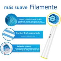Cabezales De Repuesto Para Cepillo De Dientes Eléctrico Oral B Braun Sensitive Gum Care Paquete De 4/8/12/16 Piezas Para Adultos - details 2