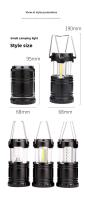 Lámpara De Camping LED De Alta Potencia Blanca Portátil Con Cuerda De Extensión Luz De Emergencia Para Acampar Y Tents - details 8