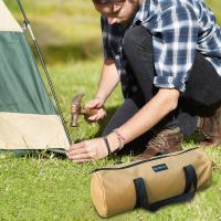 Bolsa De Almacenamiento Para Palos De Tienda De Camping De Lona Doble Capa Accesorios Para Tienda De Camping Bolsa De Almacenamiento Para Tornillos De Tierra - details 6