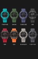 Reloj Deportivo NAVIFORCE Para Hombre Resistente Al Agua Dual Display Reloj De Pulsera Cuarzo Militar Con Stopwatch Y Alarma Pantalla LED Y Analógica Material De Correa De Silicona - details 10