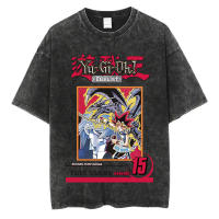 Camiseta De Algodón Japonés Vintage De Verano Con Impresión De Anime Yu Gi Ou Harajuku Estilo Callejero Hip Hop Para Hombres - details 7