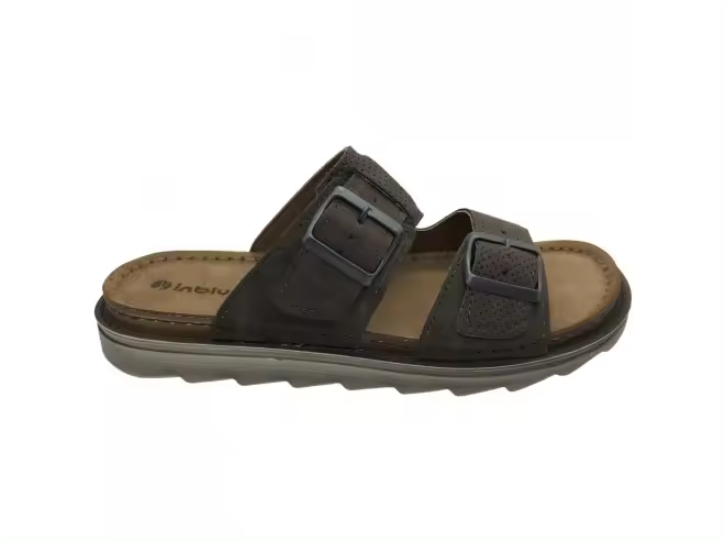 Sandalia Hombre Inblu BU000010 - Estilo Chancla - Comodidad Máxima - 1