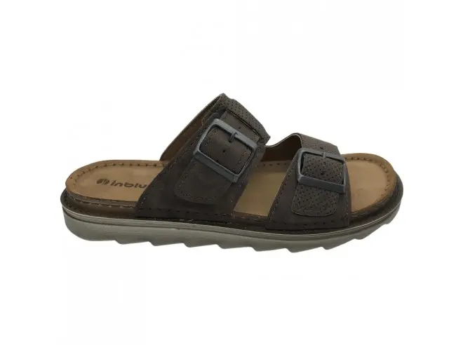 Sandalia Hombre Inblu BU000010 - Estilo Chancla - Comodidad Máxima - 1