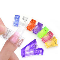 10Pcs Clip De Uñas Acrílicas Para Extensión De Uñas LED Herramientas De Construcción Rápida Para Arte De Manicura Color - details 4