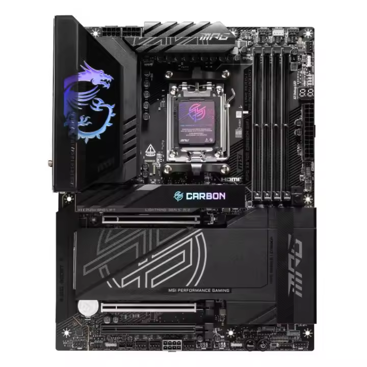 PLACA BASE MSI MPG X870E CARBON WIFI ATX AM5 4XDDR5 - 1