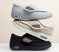Zapatos De Diabético Para Mujer Casual Cómodos Con Ajuste Ancho Para Pies Hinchados Y Eversion De Dedos Con Suela Suave Para Caminar - details 4