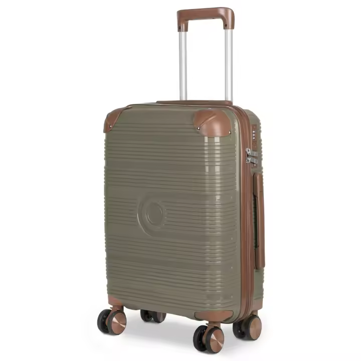 Maleta de Viaje de Cabina  54x36x20cm Equipaje de Mano de Polipropileno con Ruedas Giratorias 360º ,Resistente y Ligero. Ideal para Viajar - 1