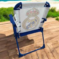 Silla Real Madrid plegable infantil para interior exterior playa piscina 38X32X53CM - details 10