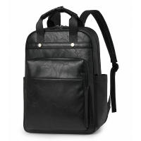 Mochila Antirrobo Mujer Casual Mujer,Cuero PU Bolso Casual,Impermeabilización,una mochila ideal para el trabajo, la oficina, las compras, los viajes y los viajes de negocios. - details 6