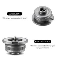 Adaptador De Gas Butano Para Estufa De Camping Conector De Hula Para Cocina Al Aire Libre Accesorio De Equipo De Camping Material De Aluminio - details 6