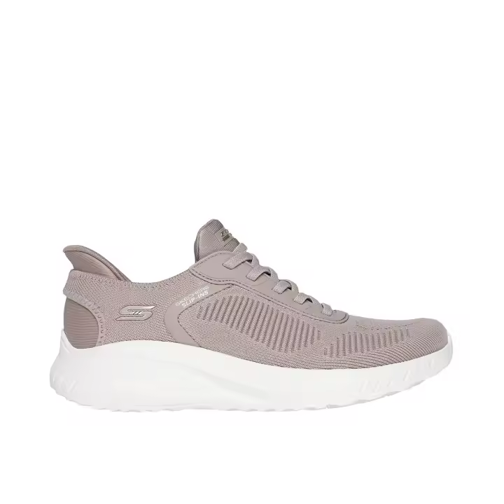 ZAPATILLAS Skechers Slip-ins DE MUJER TAUPE BOBS Sport Squad Chaos 117497 - 1