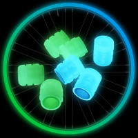 4-20PCS Luminosos Valvula De Neumático Para Coche Con Cubierta Fluorescente Noche Brillante Decorativa Para Motocicleta Bicicleta Rueda Tapa De Boquilla Antipolvo - details 3