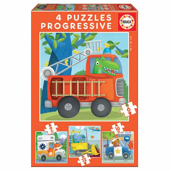 Puzzles Progresivos Patrulla de rescate - 1