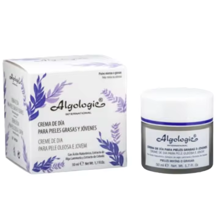 Crema Facial de Dia Para Pieles Jovenes o Grasas 50ml Algologie - 1