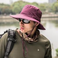 Gorro De Pesca Unisex Para Exteriores Protección Solar Con Cordón Y Cola De Mosca Militar Sombrero De Verano Con Protección UV - details 5