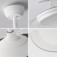 YOEVU EOS PLUS - Ventilador de Techo Inteligente WiFi | Compatible con Alexa y App | 6 Velocidades | Luz LED Regulable - details 1