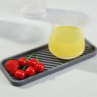 Small Silicone Sink Tray Silicone Kitchen Sink Organizer Trays Sponges Holder Washing Up Liquid Tray for Soap Dispenser Sink Storage Rack - details 1