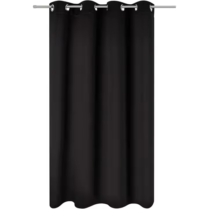 ARISE SHOP-Cortina Loneta Teñida Magic Ceniza,Elegante, Dormitorio, salón, 140x260cm,100% POLIÉSTER, 1Pieza - 1