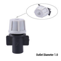 100/10 Piezas De Rojell Plástico Juego De Encimeras De Riega Y Rociador Para Sistema De Riega Y Misting Con Conexiones De Tee - details 2