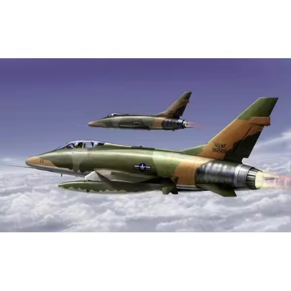 TROMPETER 01650 F-100 F SABRE SÚPER 1/72 - 1