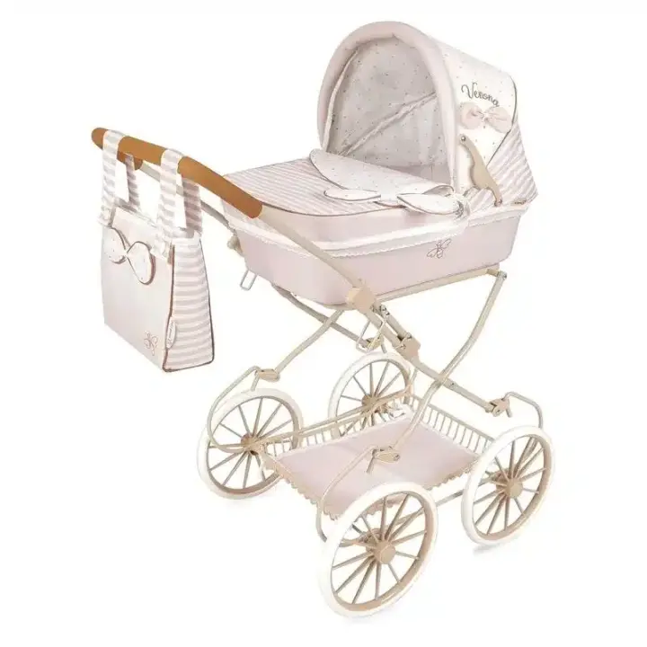 Carro de muñecas plegable rosa con bolso incluido Verona DeCuevas 80078 - 1