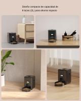 Dispensador Inteligente De Alimentos Para Mascotas 2L Automático Para Gatos Y Perros Alimentación Regular Con Registro Bowl De Alimentos Para Mascotas - details 7