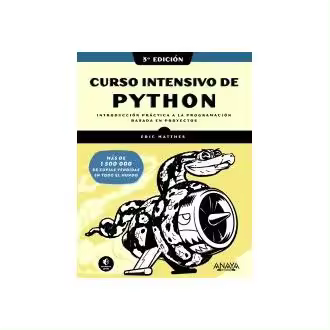 Libro Curso intensivo de Python. Tercera Edición Matthes ANAYA MULTIMEDIA - 1