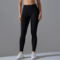 Pantalones De Yoga De Cintura Alta Para Mujer Pantalones De Correr Y Gimnasio De Talla Fija Cómodos Y Elegantes Para Ejercicio Y Fitness - details 0